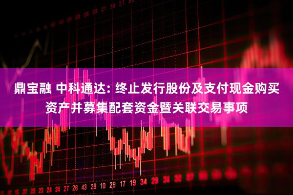 鼎宝融 中科通达: 终止发行股份及支付现金购买资产并募集配套资金暨关联交易事项
