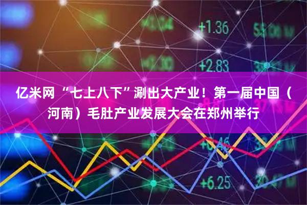 亿米网 “七上八下”涮出大产业！第一届中国（河南）毛肚产业发展大会在郑州举行