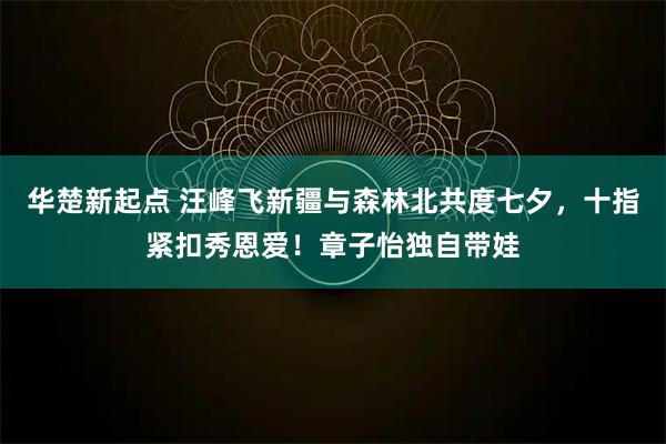 华楚新起点 汪峰飞新疆与森林北共度七夕，十指紧扣秀恩爱！章子怡独自带娃